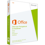 Microsoft Office Thuisgebruik en Studenten 2013 NL PKC 